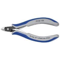 79 02 120 Precíziós-elektronikai oldalcsípőfogó barnított 120 mm